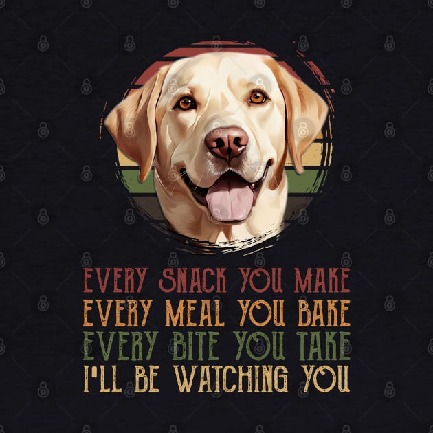 Labrador Allure T-Shirts That Showcase Every Meal You Bake of Labradors by Crazy Frog GREEN